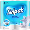 Туалетная бумага Selpak Comfort 2 слоя 4 рулона (8690530802117) - Image 1