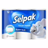 Туалетная бумага Selpak 3 слоя 12 рулонов (8690530204508) - Image 1