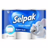 Туалетная бумага Selpak 3 слоя 12 рулонов (8690530204508) - Image 1