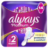 Гигиенические прокладки Always Platinum Super (Размер 2) 14 шт. (8001090444998) - Image 1