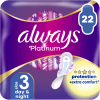 Гигиенические прокладки Always Platinum Day&Night Размер 3 22 шт. (8001841913919) - Image 1