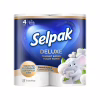 Туалетний папір Selpak Deluxe 3 шари 4 рулони (8690530046566) - Image 1