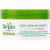 Крем для обличчя Simple Vital Vitamin Cream SPF15 Kind to Skin Денний вітамінний 50 мл (8710447486337) - Image 1