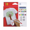 Набор маркеров Centropen набор для текстиля Textile 1.8 мм 10 шт (2739.10) - Image 1