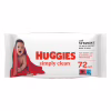 Дитячі вологі серветки Huggies Simply Clean 72 шт (5029053582238) - Image 1