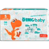 Підгузки Dino Baby Розмір 5 (11-25 кг) 36 шт (4823098410614) - Image 1