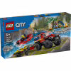 Конструктор LEGO City Пожежний позашляховик з рятувальним човном 301 деталей (60412) - Image 1