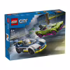 Конструктор LEGO City Переслідування маслкара на поліцейському автомобілі 213 деталей (60415) - Image 1