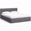 Ліжко м'яке MyBed Nela, 160х200, Сірий, з підйомним механізмом - Image 1
