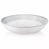 Тарілка Ardesto Siena, 20см, порцеляна, біло-сірий (AR2920SW) - Image 1
