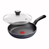 Сковорода Tefal So'' Light 24 см, алюміній, бакеліт, скло, чорний (H0560442_SET) - Image 1