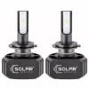 Автолампа SOLAR H7 LED 12/24V 40W 5000Lm 6000K, CSP1860 (8207) - Image 1