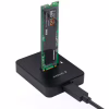 Док-станція для накопичувачів Gembird USB Type-C M.2 SATA NVME SSD (DD-U3M2) - Image 1