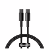 Дата кабель USB-C to USB-C 1.0m 100W black Baseus (CATWJ-01) - Image 1