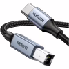 Кабель для принтера USB-C 2.0 to BM 1.0m black Ugreen (45034) - Image 1