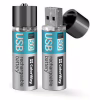 Акумулятор ColorWay AA USB 1200 mAh 1.5V R6 * 2 (CW-UBAA-02) - Image 1