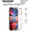 Чехол для мобильного телефона BeCover Apple iPhone 17 Pro Transparent (713761) - Image 1
