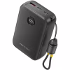 Батарея універсальна VENTION 20000mAh 22,5W Fast Charging, with built-in USB-C cable, Black (FKBB0-C) - Image 1