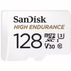 Карта памяти SanDisk 128GB microSDXC class 10 UHS-I U3 V30 High Endurance (SDSQQNR-128G-GN6IA) - Image 1