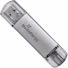 USB флеш накопичувач Mediarange 128GB Silver USB 3.0 / Type-C (MR938) - Image 1