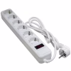 Мережевий фільтр живлення Patron 3m (SP-1063W), 6 розеток White (EXT-PN-SP-1063W) - Image 1