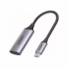 Перехідник USB2.0 Type C to HDMI V2.0 4K60Hz 10cm CM297 gray Ugreen (70444) - Image 1