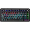 Клавіатура Aula F75 keycap KRGD Blue USB UA Black (6948391202846) - Image 1