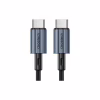 Дата кабель USB-C to USB-C 2.0m PD60W black Choetech (6932112105035) - Image 1
