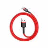Дата кабель USB 2.0 AM to USB-C 0.5m 3A red Baseus (CATKLF-A09) - Image 1