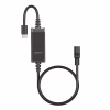Кабель питания USB-C to DC 100W universal black techno (UC-100W) - Image 1