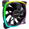 Кулер для корпуса MONTECH RX140 PWM BLACK - Image 1