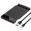 Кишеня зовнішня Ugreen USB 3.1 to 2.5" HDD/SSD US221 black (50743) - Image 1