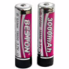 Аккумулятор 18650 (168A) 3000 mAh *2 с защитой Beston (AAB1848) - Image 1