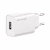 Зарядний пристрій Grand-X Quick Charge QС3.0, + cable USB -> Type C 1m white (CH-550WT) - Image 1