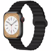 Ремінець до смарт-годинника Drobak Silicone Magnetic Link для Apple Watch All Series Ultra 2 49/45/44/42mm Dark black (898929) - Image 1