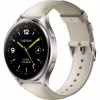 Смарт-часы Xiaomi Watch 2 Titan BHR9306GL Gray Case White Leather Strap (1093970) - Image 1