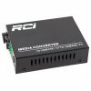 Медіаконвертер RCI 100M, 20km, SC, RJ45, Tx 1310nm, standart size metal case (RCI902W-FE-20-T) - Image 1