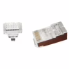 Конектор RJ45 cat.5e FTP 8P8C * 100 (наскрізні отв., позолоч. конт.) Cablexpert (LC-PTF-01/100) - Image 1