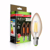 Лампочка Eurolamp LED CL 6W 620 Lm E14 3000K deco 2шт (MLP-LED-CL-06143(Amber)) - Image 1