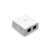 Комп'ютерна розетка Cablexpert RJ45x2 UTP, cat.6 (NCAC-2U6-01) - Image 1