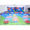 Постільна білизна MirSon Бязь Ranforce Elite 17-0507 Peppa 110х140 дитячий (2200004659855) - Image 1