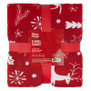Плед ARDESTO Christmas Flannel 160х200см, 100% полиэстер, олени, красный (ART0126PB) - Image 1