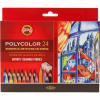 Карандаши цветные Koh-i-Noor Polycolor художественные 24 цвета (3834) - Image 1