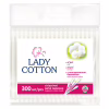 Ватные палочки Lady Cotton в полиэтиленовом пакете 300 шт. (4823071621402) - Image 1