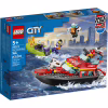 Конструктор LEGO City Човен пожежної бригади 144 деталі (60373) - Image 1