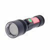 Фонарь Quantum Adept 10W LED zoom +COB з USB+ Li-ion18650/2600mAh (QM-FL1031-18650/2600) - Image 1