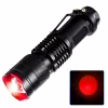 Фонарь K11-XPE(Red), 1хАА/1x14500, 1 РЕЖИМ, zoom, зажим - Image 1