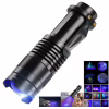 Фонарь K11-395UV, 1хАА/1x14500, 1 РЕЖИМ, zoom, зажим - Image 1