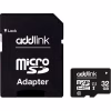 Карта пам'яті AddLink 32GB microSDHC class 10 UHS-I U1 (ad32GBMSH310A) - Image 1