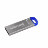 USB флеш накопичувач Wibrand 64GB Falcon Silver-Blue USB 2.0 (WI2.0/FA64U7U) - Image 1